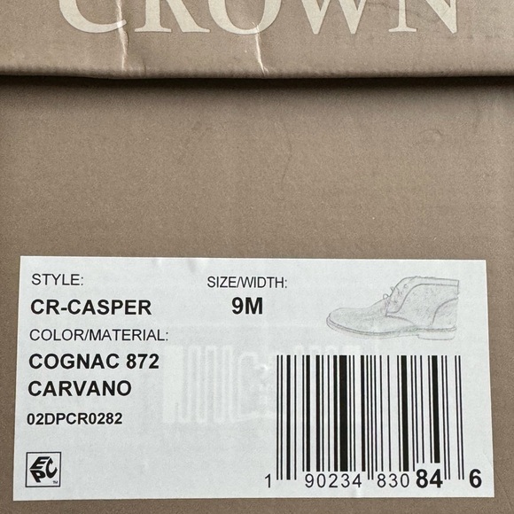 Men’s tan crown vintage chukka boots size 9 - Picture 2 of 2